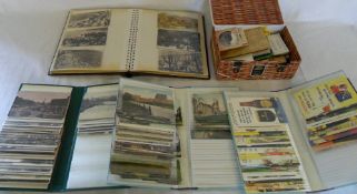 Postcard albums inc Bamford cards