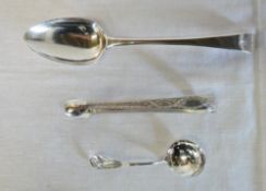 Silver sugar sifter Sheffield 1906, silv