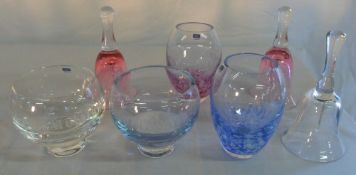 Various Caithness glassware inc 'Congrat