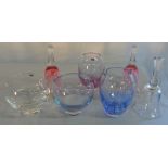 Various Caithness glassware inc 'Congrat