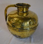 Large brass jug