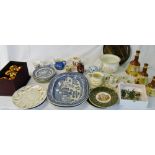 Various ceramics including Bells Whisky