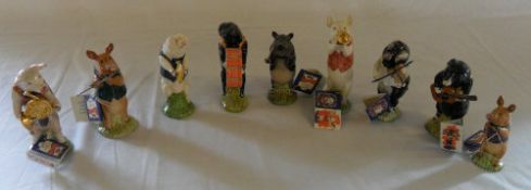 Beswick Pig Band inc John the Conductor,