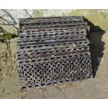 Cast iron grates