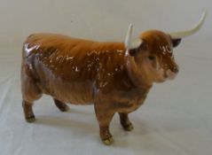 Beswick Highland cow