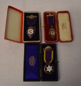 3 Manchester Unity Oddfellows medals, 2