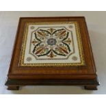 Edwardian tile stand