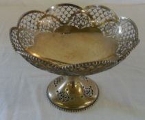 Silver tazza with pieced decoration Shef