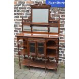 Late Victorian mirror back chiffonier