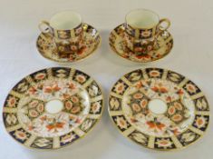2 Royal Crown Derby Imari pattern cups,