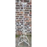 Wrought iron standard lamp