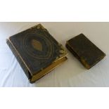 Comprehensive Family Bible with brass cl