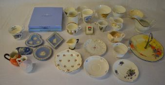 Ceramics including Wedgwood, commemorati