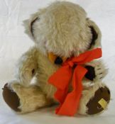 Merrythought jointed cheeky bear with re