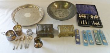 Various silver plate