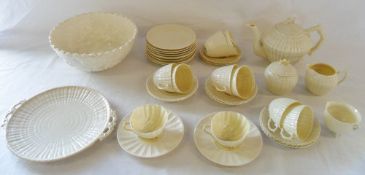 Belleek shell design pt tea service (2nd