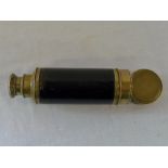 Early 19th Century 7 draw brass and leat