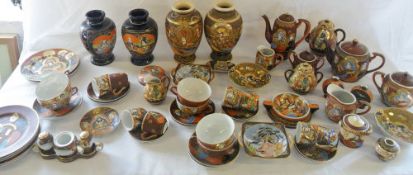 Various oriental ceramics