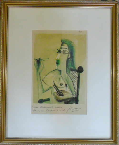 Picasso print 39 cm x 47 cm