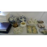 Assorted ceramics and collectors plates