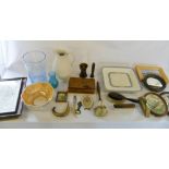 Assorted items inc ceramics, pictures &