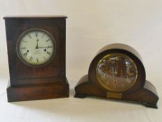 Two mantle clocks