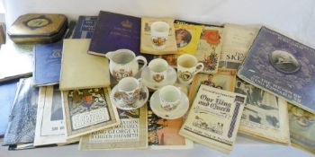 Assorted commemorative ware