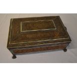 19th century Anglo Indian sewing box car