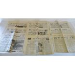 Reprints of key date newspapers inc Assa