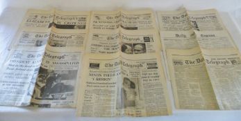 Reprints of key date newspapers inc Assa