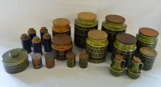 Selection of Hornsea 'heirloom' pattern