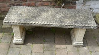 Concrete bench