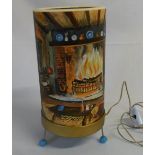Fireside/London scene motion lamp by Lyv