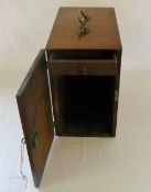 Victorian wooden cabinet with drawer pos