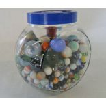 Jar of marbles