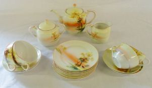 Noritake Nippon Toki Kaisha pt tea servi