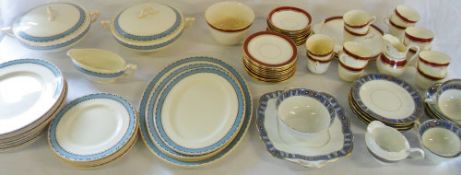 Blue Myott son & Co pt dinner service, B