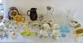 Various ceramics and glassware inc Royal