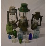 3 lamps, a signal flash lamp and chemist