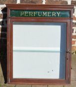 'Perfumery' display cabinet