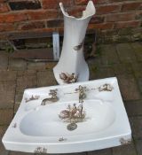 Johnson Brothers 'Swanlyne' ceramic sink