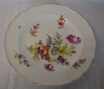 Meissen hand painted plate