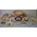 Ceramic toilet set, plates, cups, dressi