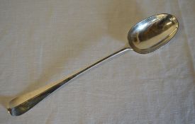 Silver Hanoverian pattern basting spoon