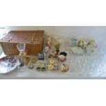 Various ceramics and glassware etc inc D