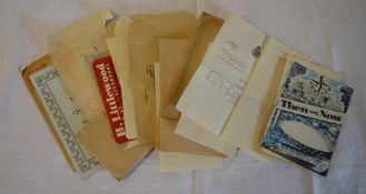 Various railway letters