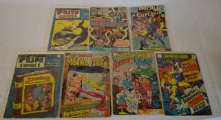 DC comics including More Fun Comics No 1