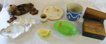 Various ceramics and glassware etc inc P