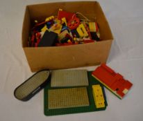 Vintage Lego including motors, wheels, p