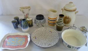 Various vintage wares inc Villeroy & Boc